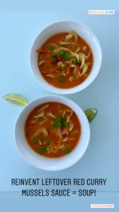 Coconut Red Curry Soup 