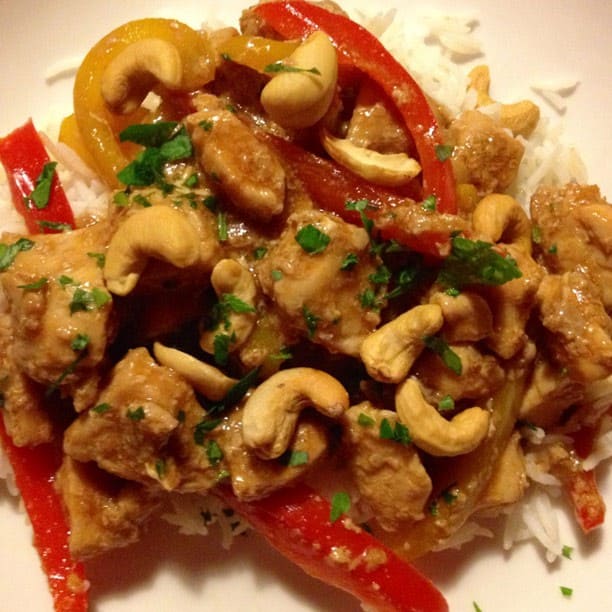 cashew chicken