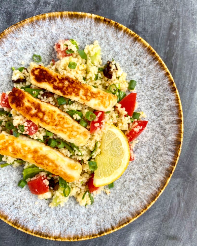 Halloumi & Lemony Couscous