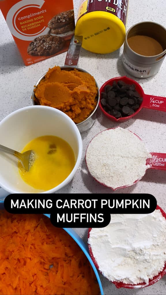 Carrot Pumpkin Muffins
