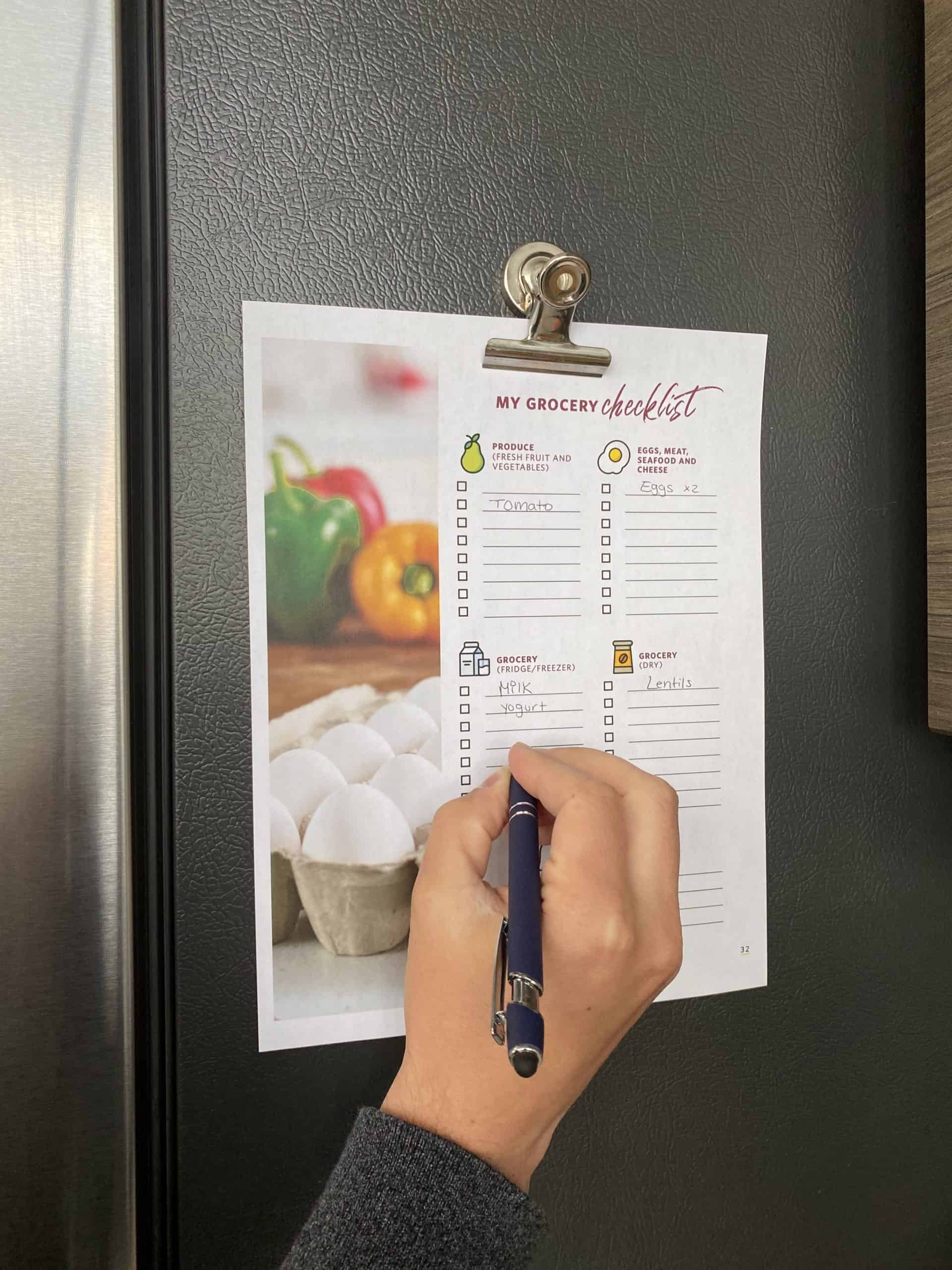 grocery list - Slash your Grocery Bill