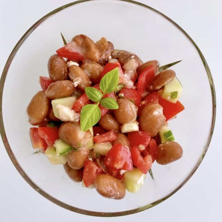 5-Min Romano Bean Salad