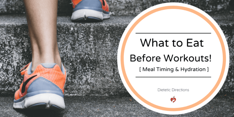 Best Pre Workout Food & Timing