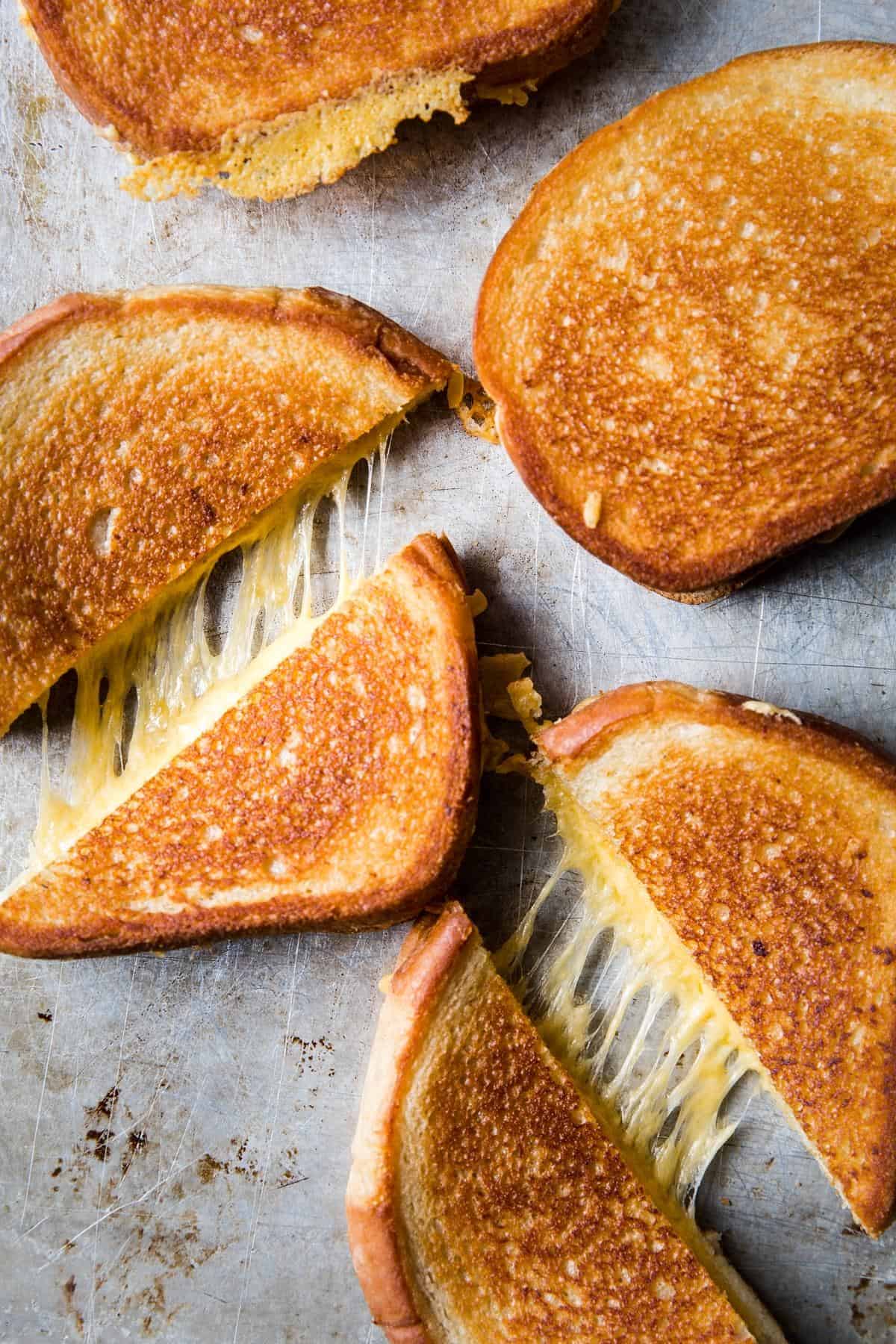 sandwich recipes  - grilled cheese