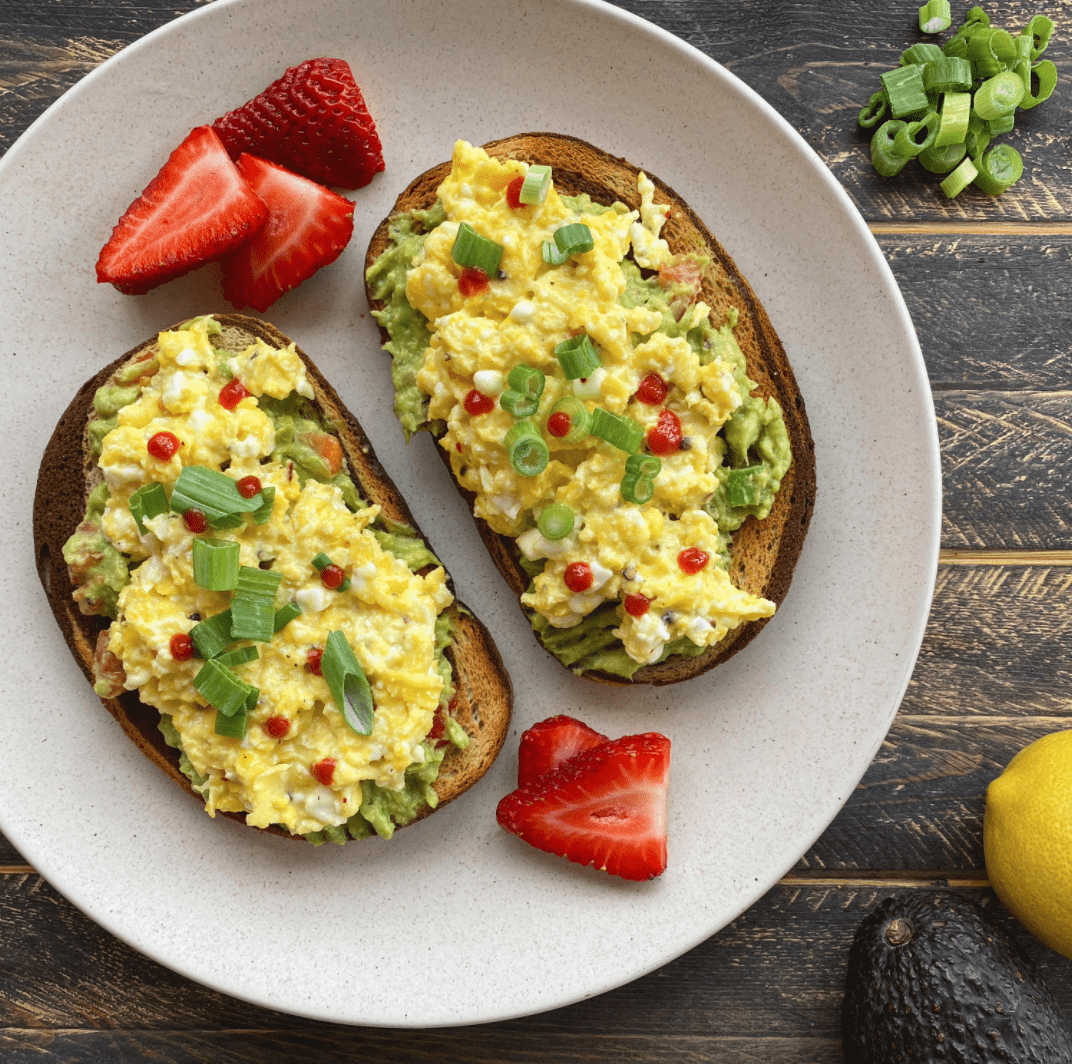 Egg Avocado Toast - sandwich recipes