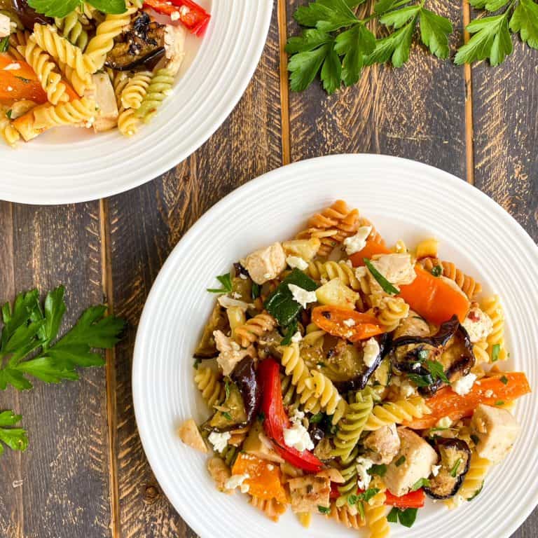 Chicken & Grilled Veggie Pasta