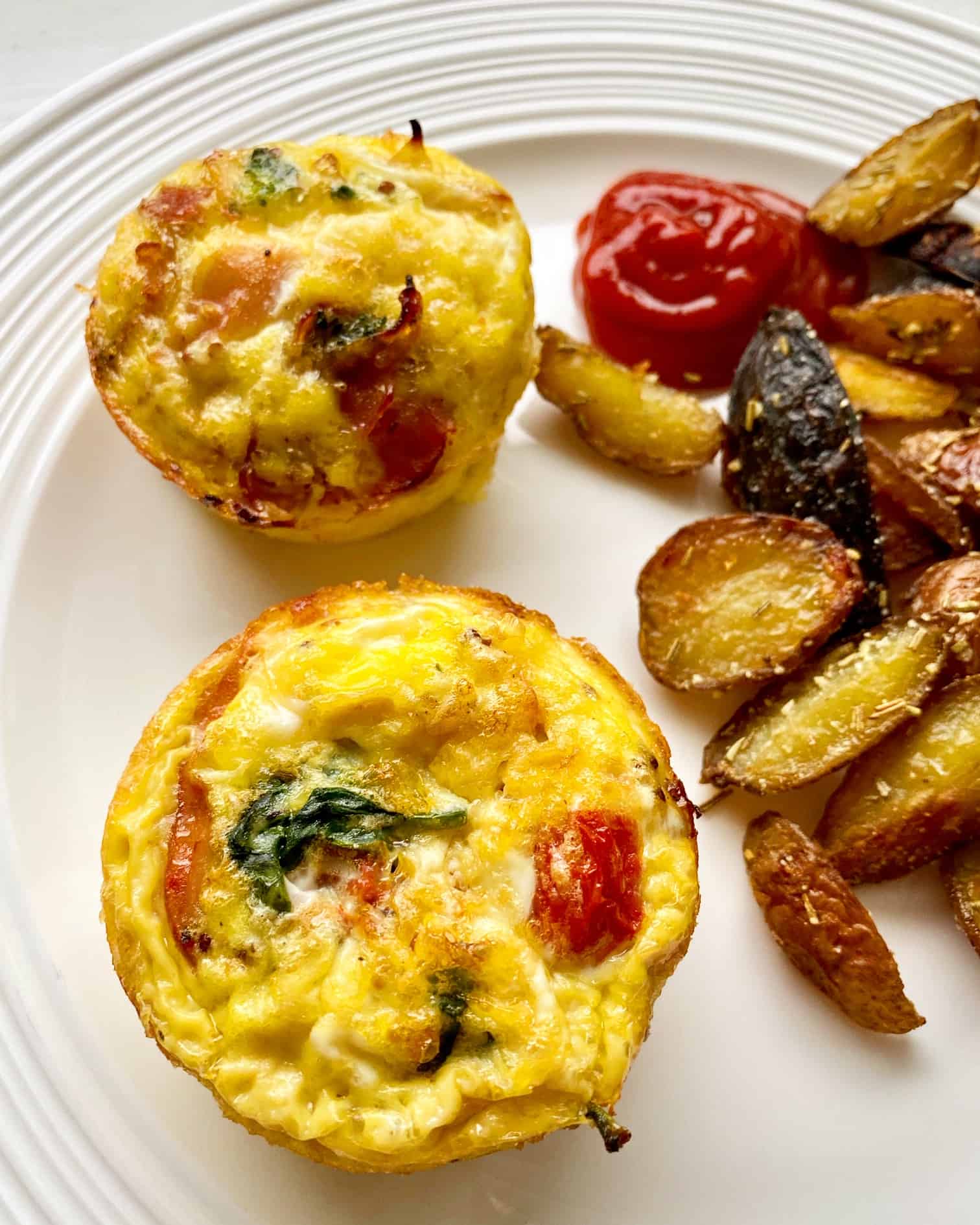 mini egg muffins - meal prep recipe 