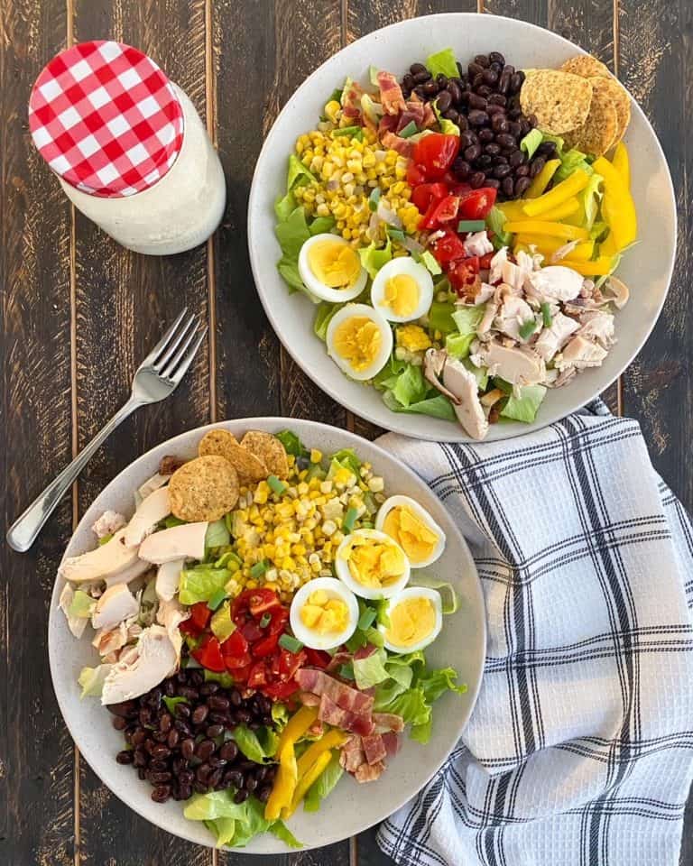 Southwestern Salad with Homemade Ranch