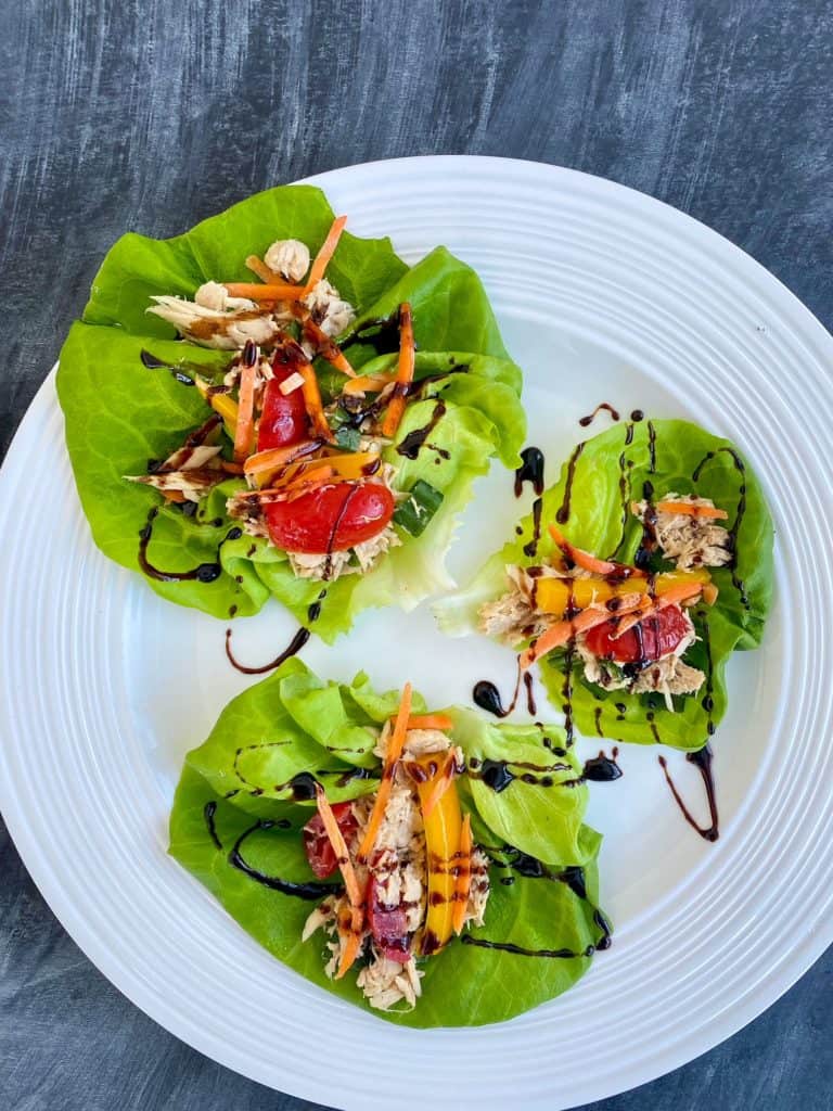 Tuna Lettuce Wraps
