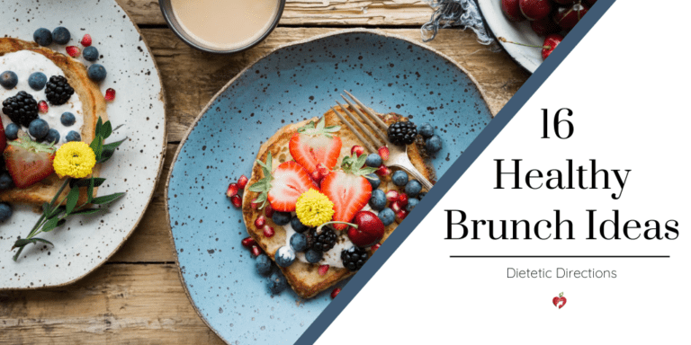 16 Healthy Brunch Ideas