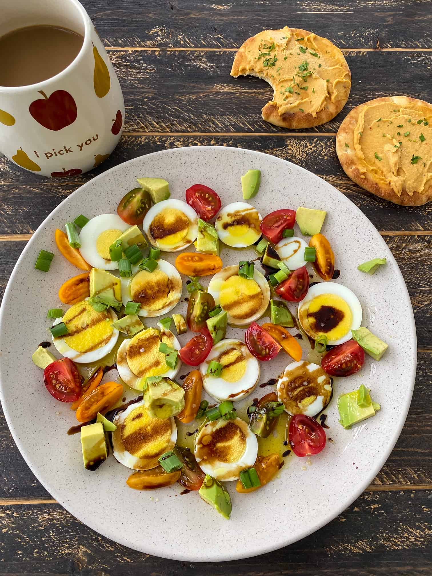 Avocado Egg Plate