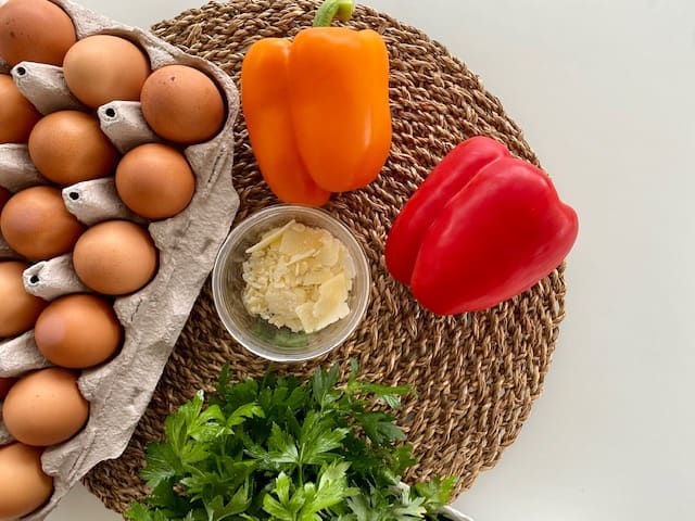 Pepper Ring Eggs ingredients