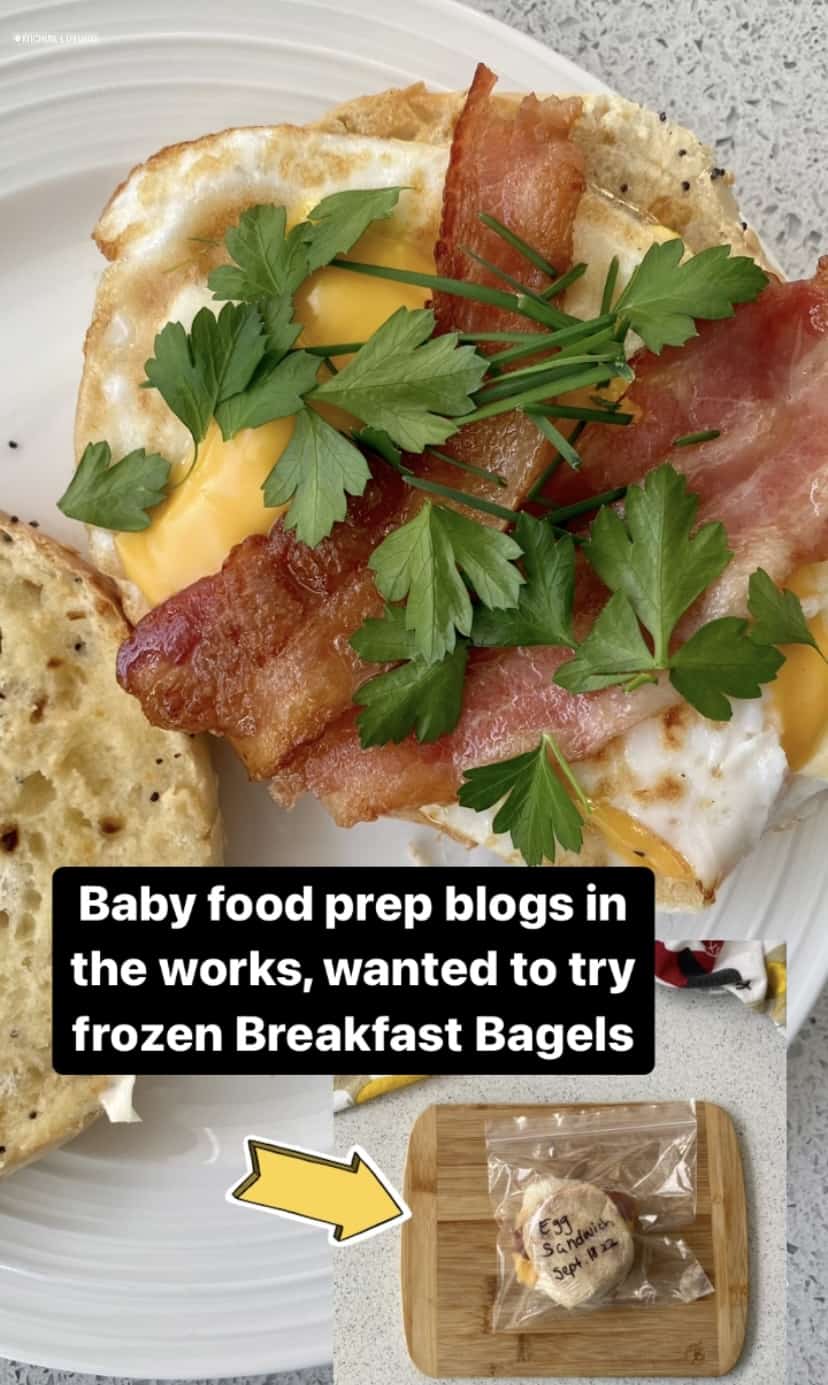freezer meals breakfast bagel
