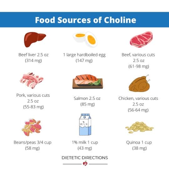 food source of choline pregnancy blog