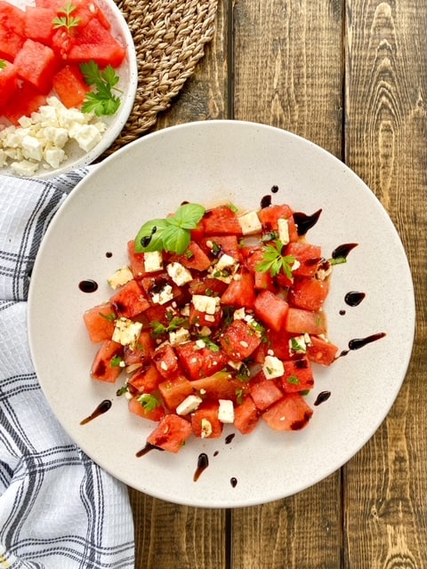 Pregnancy Super foods - Watermelon Feta Salad 