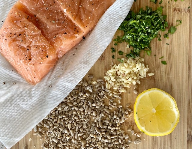 salmon gremolta recipe ingredients