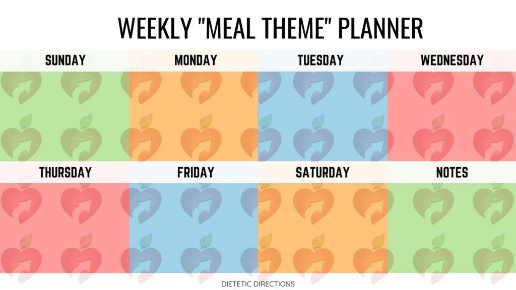 meal theme planner 
