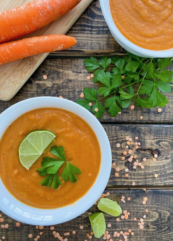 Carrot and Lentil Soup