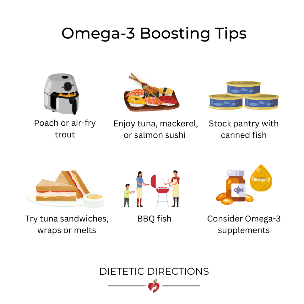 Omega 3 boosting - toddler nutrition