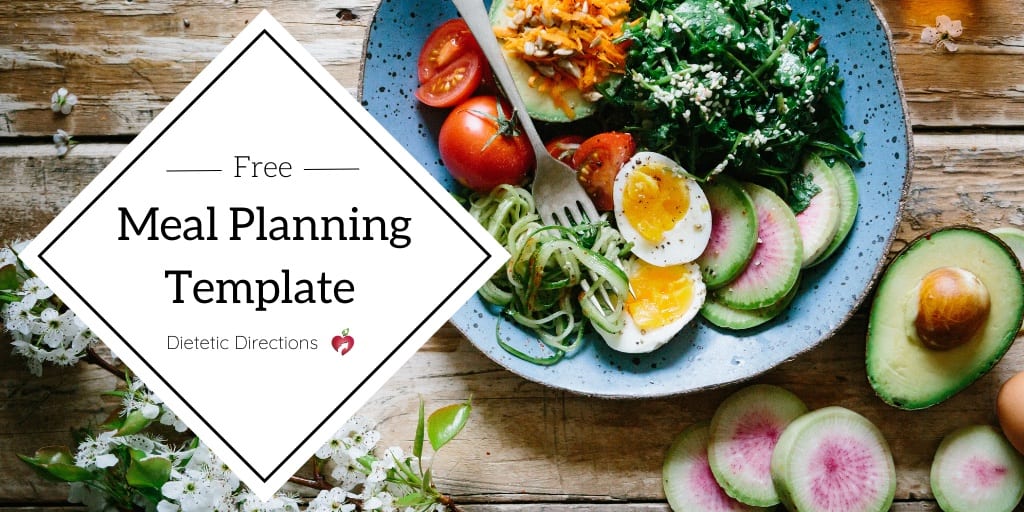 Meal Planning template
