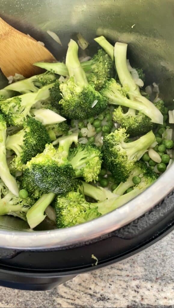 Broccoli Pea soup recipe - instant pot 