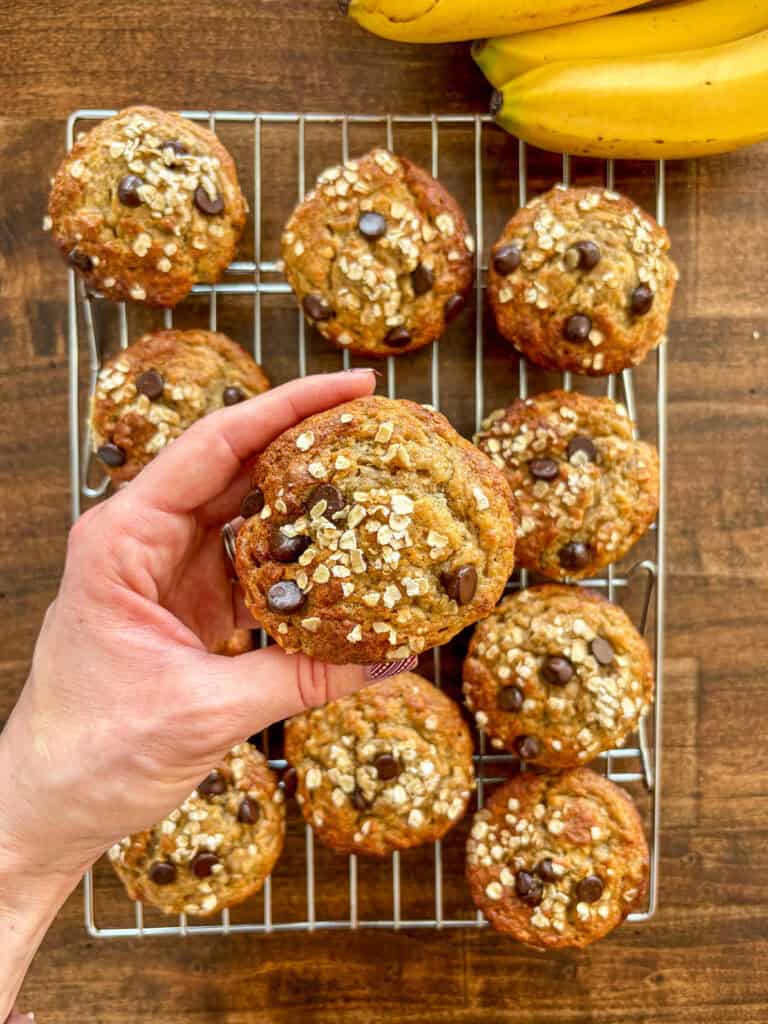 Protein Peanut Butter Banana Muffin