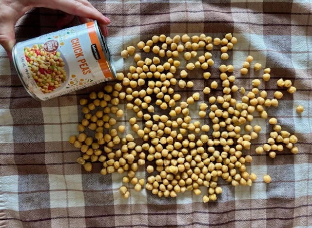 Canned chickpeas