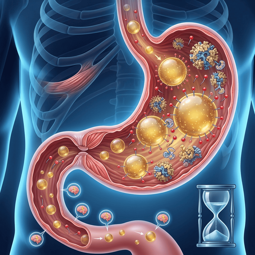 slowed digestion