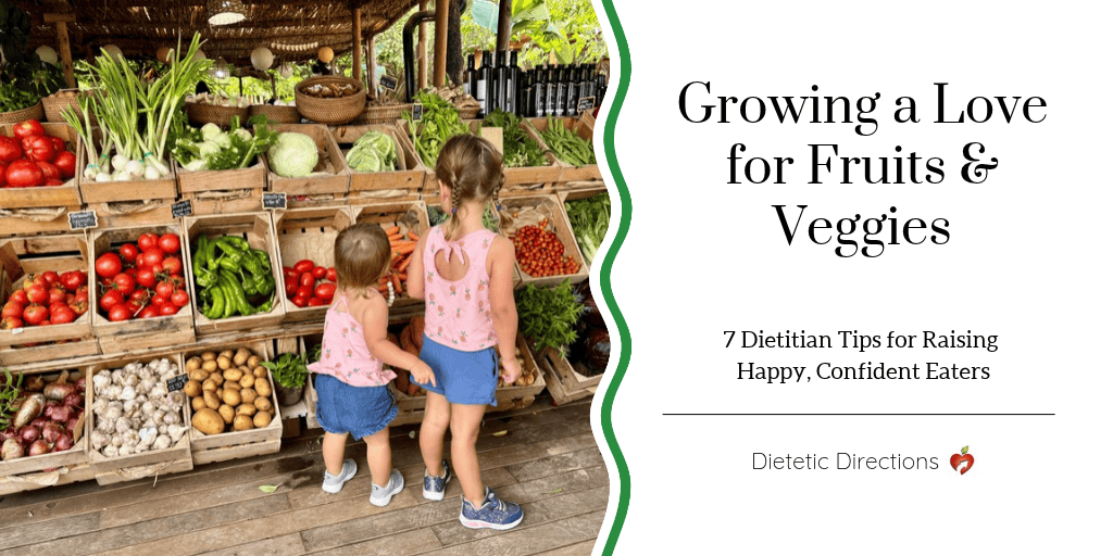 kids eat fruits and vegetables